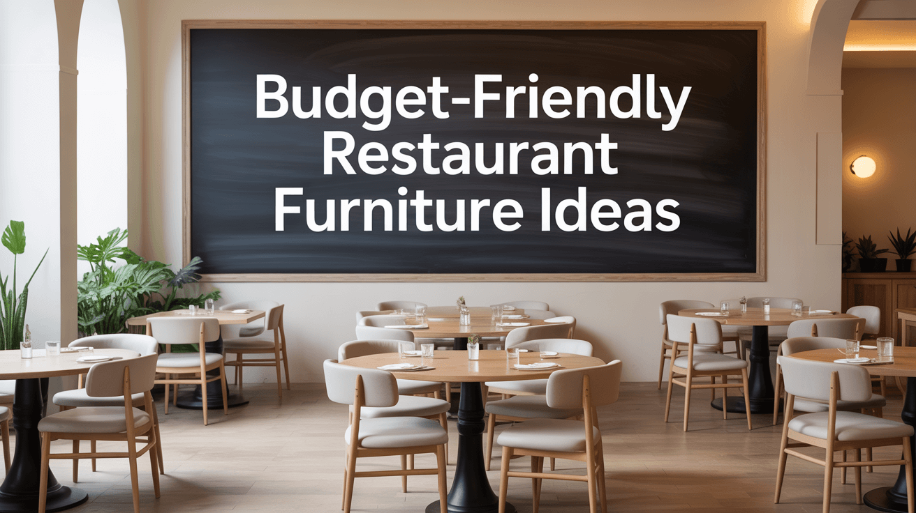 Budget-Friendly Restaurant Furniture Ideas That Still Look Premium