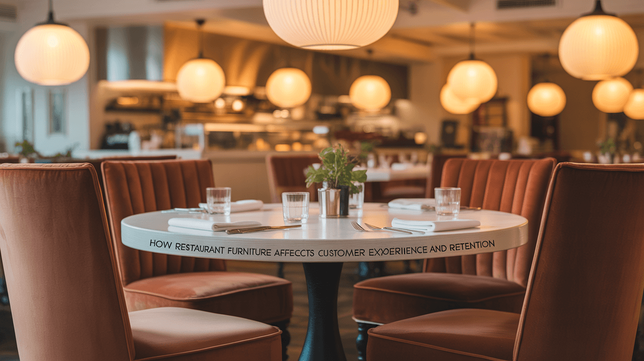 How Restaurant Furniture Affects Customer Experience and Retention
