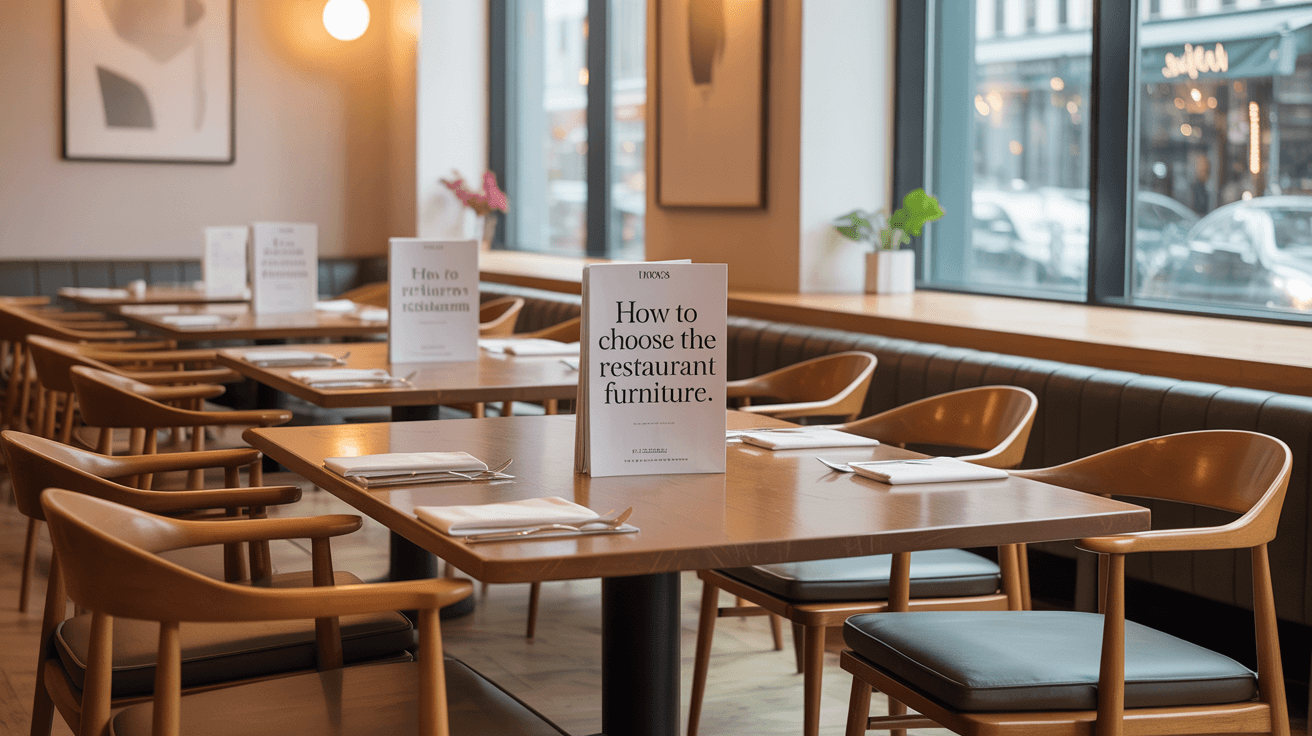 How to Choose the Perfect Restaurant Furniture for Your Dining Space