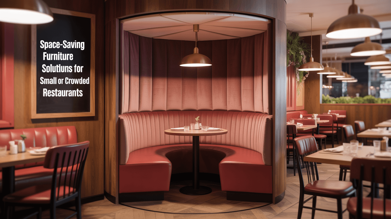 Space-Saving Furniture Solutions for Small or Crowded Restaurants