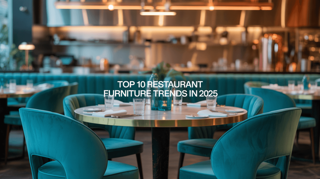 Top 10 Restaurant Furniture Trends in 2025 You Shouldn’t Miss