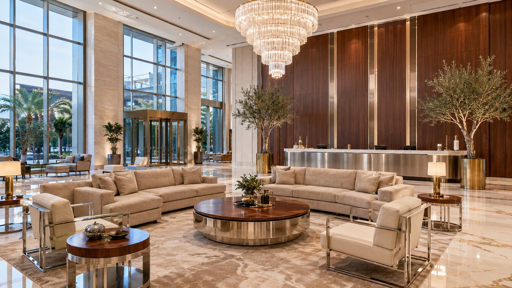 Real hotel restaurant furniture project delivered by J2S